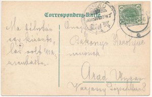 1907 Mariánské Lázně, Marienbad; In der Zukunft / in the future montáž. Leopold Weil