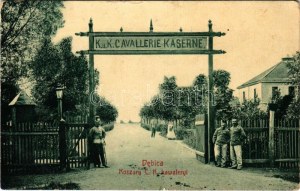 Debica, Dembitz ; Koszary C.K. kawaleryi / K.u.k. Cavallerie Kaserne / Austro-HUngarian military cavalry barracks...