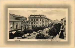 Jarosław, Jaroslau, Yareslov; Ulica krakowska. Z. Glanz 1911-12. / ul.