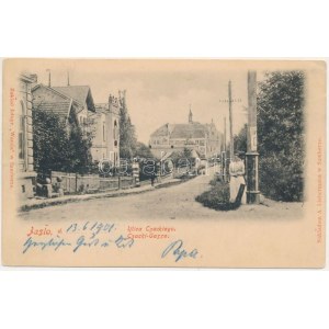 1901 Jaslo, Ulica Czackiego / rue (EK)