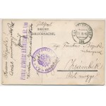 1915 Kraków, Krakkau, Krakkó; Dworzec kolejowy / Bahnhof / railway station. Leporellocard with 10 pictures (EB) + ...