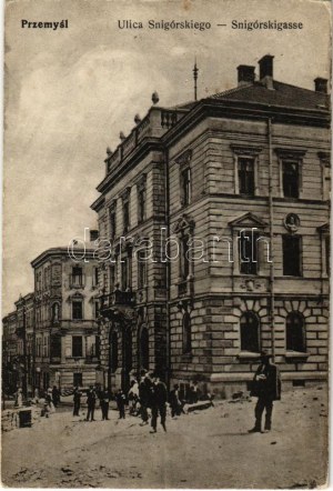 Przemysl, Ulica Snigórskiego, Palac Biskupów Greckokatolickich / street, palace (fl)