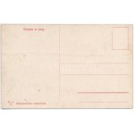 Tarnów w nocy, Droghery, Jozef Kulig, W. Brac. / street at night, shops, drugstore. Montage with drunk men (crease...