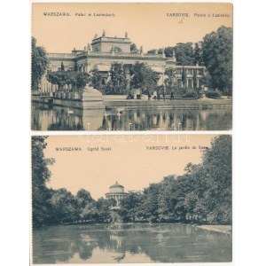 Warszawa, Varsovie, Warschau; Nakladem A. Chlebowski i S-ka - pre-1945 postcard booklet with 20 postcards...