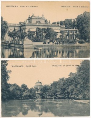 Warszawa, Varsovie, Warschau; Nakladem A. Chlebowski i S-ka - pre-1945 postcard booklet with 20 postcards...
