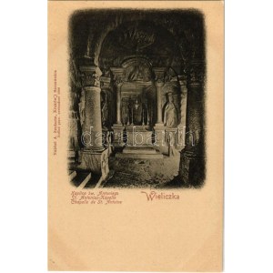 Wieliczka, Kaplica sw. Antoniego. Naklad A. Szuberta / intérieur de la chapelle de la mine