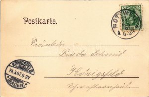 1907 Rottweil, Café & Conditorei v. Chr. Lehre / café and confectionery