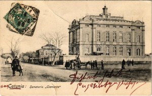 1905 Catane, Sanatorio 
