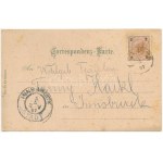 1897 (Vorläufer) San Candido, Innichen (Südtirol); Wildbad, Hofmarkt, Haunold, Pusterthaler Volkstracht...