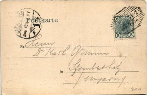 1906 Trafoi (Stelvio, Stilfs ; Südtirol) ; Hotel neue Post (Besitzer Josef Ortler) (EB)