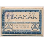 Terst, Miramar - 10 pohlednic interiéru z doby před rokem 1945 ve vlastním pouzdře