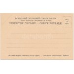 Souvenir de Russie / Pozdravy z Ruska, folklór, trh. Edice A. Malevinsky Art Nouveau...