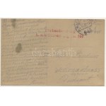 1918 Braila, Strohempfang am Kai Braila / folklór + Stabsabteilung K.u.K. Feld-Art. Reg. No. 160. (fl...