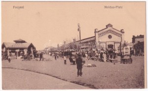 Focsani, Foksány (Moldavsko); Moldau Platz / market