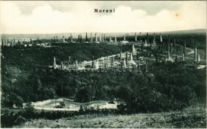 Moreni, usine pétrolière, puits de pétrole, champs pétrolifères, tour de forage (fl)