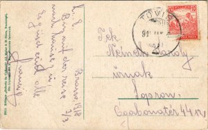 1918 Ploiesti, Ploesti, Ploesci; námestie, pohľad z ulice, banka, obchody (fa)