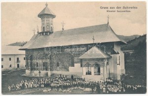 1915 Sucevita (Bukowina), Kloster Suczawitza / klasztor prawosławny + 