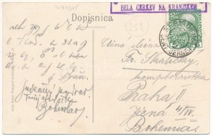 1911 Bela Cerkev, Majzeljnove gostilne / Majzeljnov-féle vendéglő. Ivan Kunc Fotograf / hostinec, reštaurácia (EK...