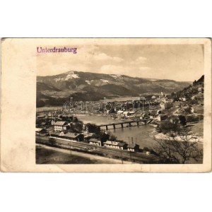 Dravograd, Unterdrauburg; railway station. Griesold photo (creases)