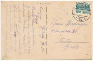 1934 Gornja Radgona, Oberradkersburg, Felsőregede; Spodnji griz, Mesnica / Straße, Metzgerei (fl...