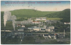 Gradec, Grazdorf (Litija); Spinnfabrik und Gewerkschaft / predilnico in topilnico / przędzalnia, młyn...