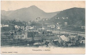 1906 Idrija, Hidria; Pokopalisce z okolico / Friedhof