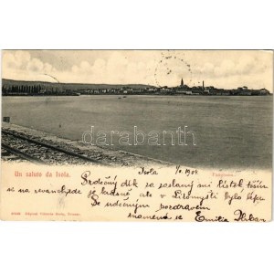 1904 Izola, Isola; binari ferroviari
