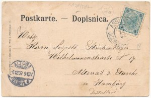 1902 Javorník na Gorenjsku, Jauerburg (Ober Krain); železniční stanice (EK)