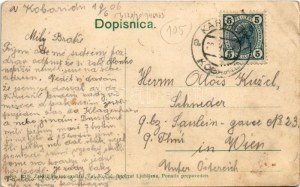 1906 Kobarid, Karfreit, Caporetto ; (EK)