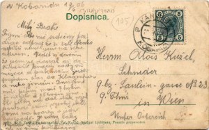 1906 Kobarid, Karfreit, Caporetto; (EK)