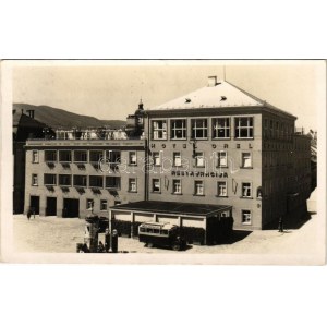 1936 Maribor, Marburg; Hotel Orel Restauracija / hotel a restaurace, autobus. Zaloga L...