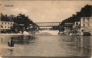 Medvode, most, młyn (fl)
