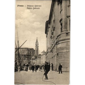 Piran, Pirano; Palazzo Gabrielli / pałac