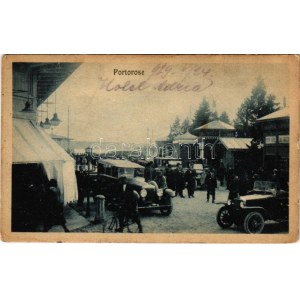 1929 Portoroz, Portorose; automobiles (fl)
