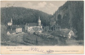 1909 Puscava (Lovrenc na Pohorju), Maria in der Wüste. Verlag Alex. Eichholzer's Gasthaus und Fleischhauerei ...