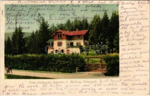 1910 Razvanje, Rosswein (Marburgo, Maribor); Villa Waldesruhe