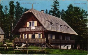 1912 Ruska koca (Pohorje) / Raster Hütte / mountain tourist rest house
