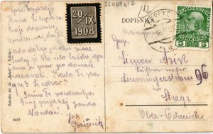 Trzic, II. Zlet Gorenjskih Sokolskih Drustev v Trzicu 15. 8. 1909. / Rassemblement du Sokol slovène à Trzic...