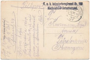 1916 Buchach, Bucsacs, Buczacz ; während des Krieges, Zyblikiewiczgasse und die Filiale der Depositenbank vernichtet ...