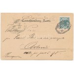 1900 Chernivtsi, Czernowitz, Cernauti, Csernyivci (Bukovina, Bukowina); Enzenberg Hauptstrasse / main street, trams (EK...