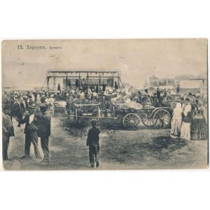 1914 Kherson, Herszon; market, fair (EB)