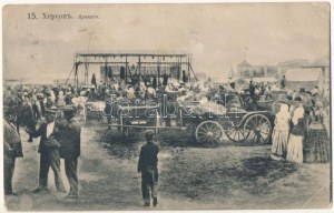 1914 Kherson, Herszon; market, fair (EB)