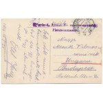 1916 Lutsk, Luck ; Hauptstrasse / rue principale, magasins + K.u.K. 4. Armee-Etappenkommando Platzkommando (EK...