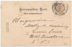 1898 (Vorläufer) Lwów, Lwów, Lwów; Strzelnica. C. Jurischer secesyjny, kwiatowy, litografia (fl...