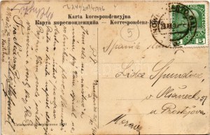 1910 Sambir, Szambir, Sambor; Linia A. B. / strada (EK)