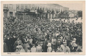 Stryi, Stryj, Strij; Konzert am Ringplatz (2. VI. 1915.) / Koncert nemeckej vojenskej kapely z prvej svetovej vojny (EK)