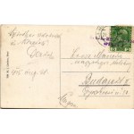 1915 Stryi, Stryj, Strij; Pomnik Kilinskiego / Kilinski-Denkmal / Denkmal, Schule (EK)