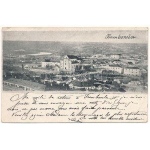 1899 (Vorläufer) Terebovlia, Trembowla, Terebovlya; general view with the Jewish section of the city in the foreground ...