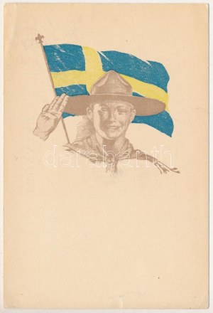 Svéd cserkész / Švédsky skaut (EK)