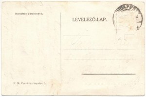 Helyettes parancsnok. R.M. Cserkészcsapatai 3. / Maďarské skautské umělecké pohlednice s: (Rb)